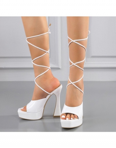 Replica New Sexy Ankle Strap Super High Heels  #798862 $48.55 USD for Wholesale