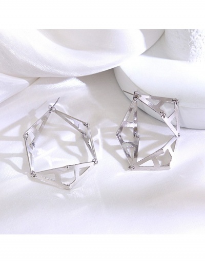  Retro Exaggerated Designer Rhinestone Geometric Ladies Earrings #798873 $6.10 USD, Wholesale Fashion Earrings