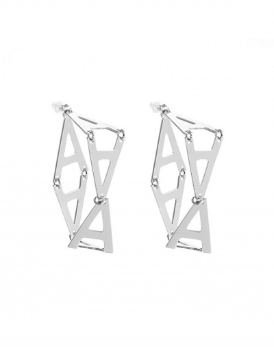 Replica  Retro Exaggerated Designer Rhinestone Geometric Ladies Earrings #798873 $6.10 USD for Wholesale