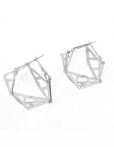 Replica  Retro Exaggerated Designer Rhinestone Geometric Ladies Earrings #798873 $6.10 USD for Wholesale