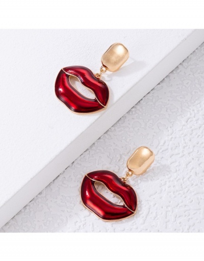 Replica Women Design Red Drop Earrings  #798875 $4.40 USD for Wholesale