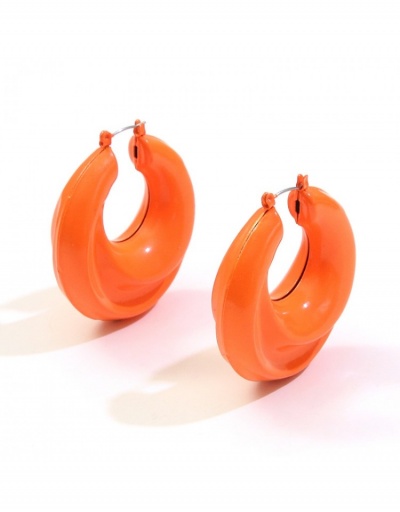 Replica  Bright  U-shaped Symmetrical Retro Temperament Earrings  #798877 $6.62 USD for Wholesale