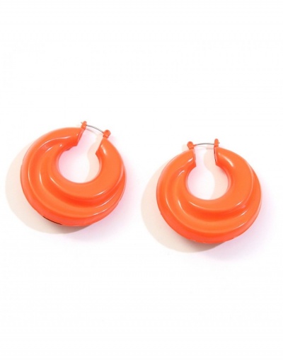 Replica  Bright  U-shaped Symmetrical Retro Temperament Earrings  #798877 $6.62 USD for Wholesale