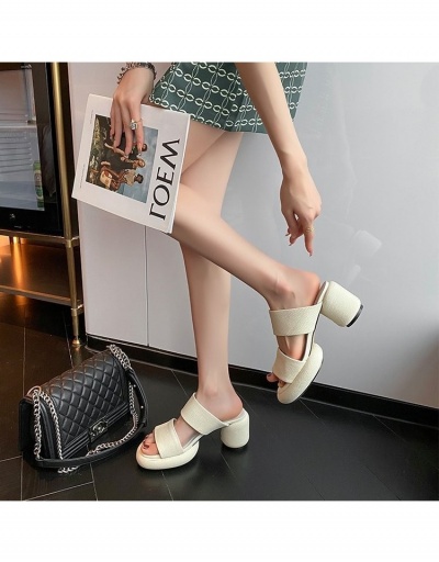 Replica  Patent Leather Round Toe Block Heel Women's Shoes #798878 $26.00 USD for Wholesale