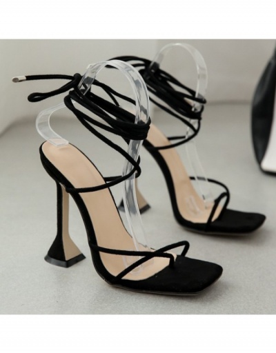 Replica  Summer New Pure Color Goblet Heel Sandals #798880 $38.32 USD for Wholesale