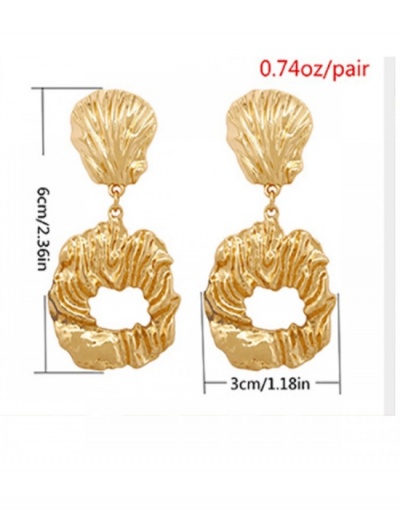 Replica  Exaggerated Creative Shell Ladies Earrings #798898 $5.72 USD for Wholesale