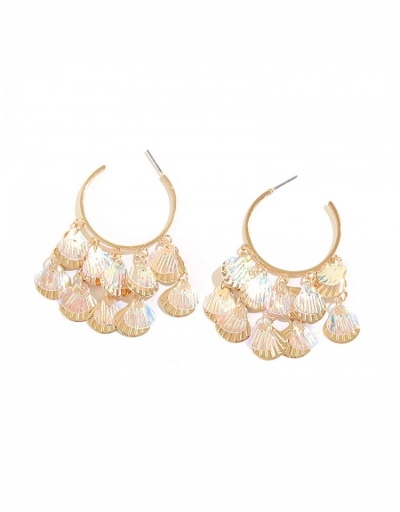 Replica  Retro Female Sequins Tassels Beach Earrings #798901 $8.45 USD for Wholesale