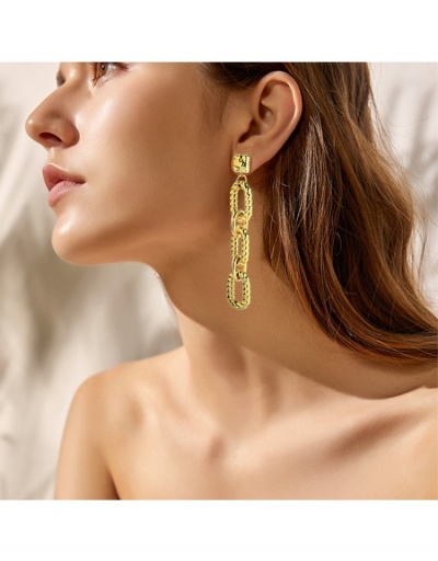 Vintage Style Hollow Out Solid Color Long Earrings  #798929 $7.18 USD, Wholesale Fashion Earrings