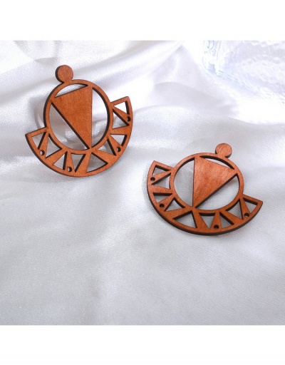 Replica  Retro Fashion  Geometric Solid Color National  Earrings #798935 $6.44 USD for Wholesale