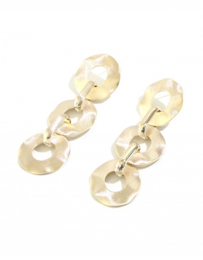 Replica  French Retro Women's Hollow Out Solid Color  Long Earrings #798937 $7.83 USD for Wholesale