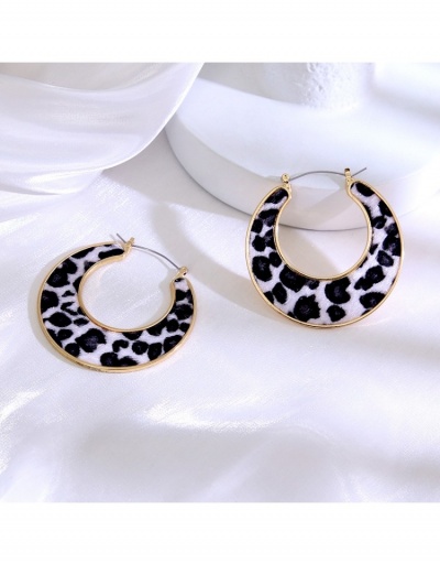  Fashion Simple Leopard Print Big Earring For Women #798941 $8.65 USD, Wholesale Fashion Earrings