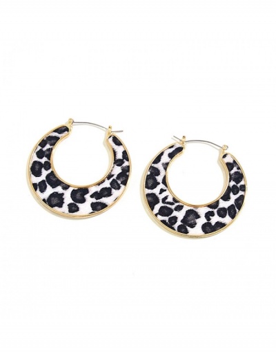 Replica  Fashion Simple Leopard Print Big Earring For Women #798941 $8.65 USD for Wholesale