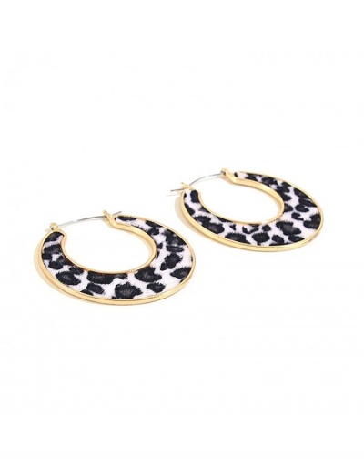 Replica  Fashion Simple Leopard Print Big Earring For Women #798941 $8.65 USD for Wholesale