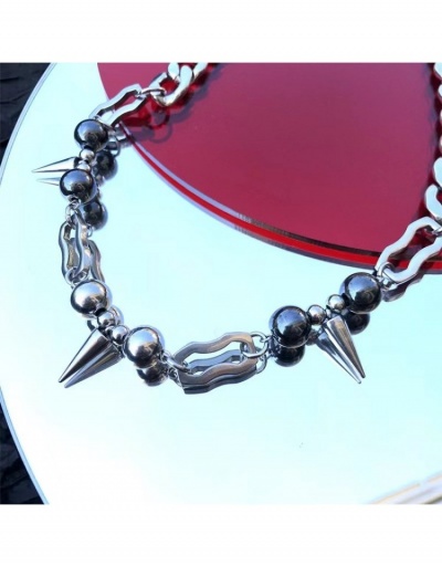 Replica Stylish Cool Rivet Necklaces For Men And Women #798949 $8.27 USD for Wholesale