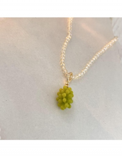 Replica  Forest Retro Style Grape Necklace #798951 $8.76 USD for Wholesale