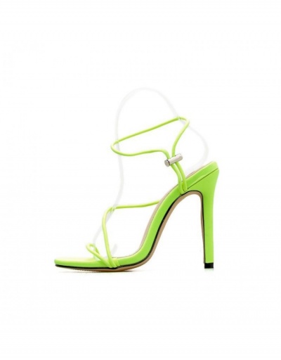 Replica  Pure Color Round Toe Women's Stiletto Shoes #798955 $29.25 USD for Wholesale