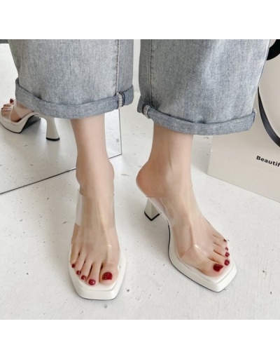 Fashion Casual Slip On Heels Slippers For Women #798959 $29.71 USD, Wholesale Fashion Heels