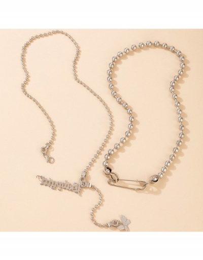 Replica  Hip-hop Style Multi-layer Necklace #798962 $4.91 USD for Wholesale