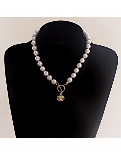 Replica New Style Design Faux Pearl Pendant Necklaces #798967 $4.47 USD for Wholesale