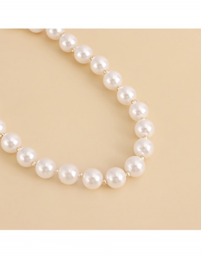 Replica New Style Design Faux Pearl Pendant Necklaces #798967 $4.47 USD for Wholesale