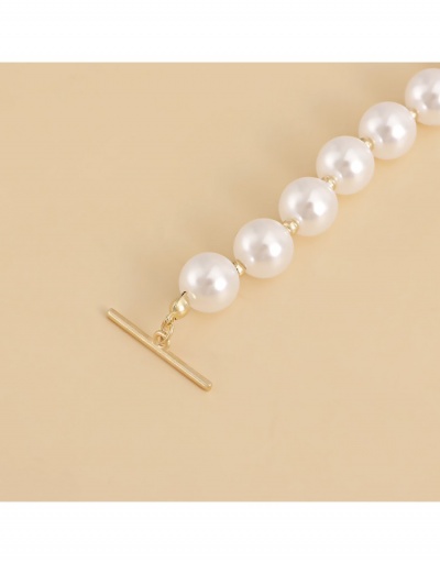 Replica New Style Design Faux Pearl Pendant Necklaces #798967 $4.47 USD for Wholesale