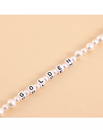 Replica Fashion Simple Faux Pearl Necklaces For Women #798972 $4.48 USD for Wholesale