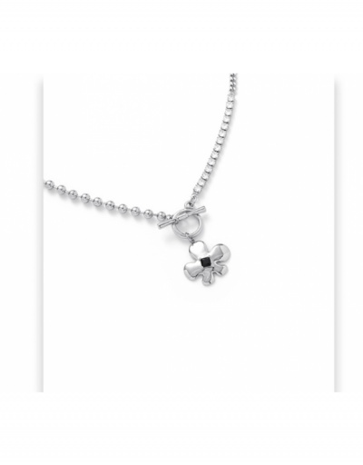 Replica  Simple Flower Decor Women's Necklace #798974 $14.58 USD for Wholesale