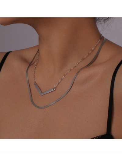 Replica Women Stylish Personality Chain Necklace #798975 $5.72 USD for Wholesale