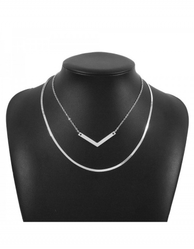 Replica Women Stylish Personality Chain Necklace #798975 $5.72 USD for Wholesale