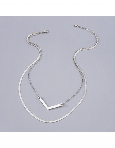 Replica Women Stylish Personality Chain Necklace #798975 $5.72 USD for Wholesale