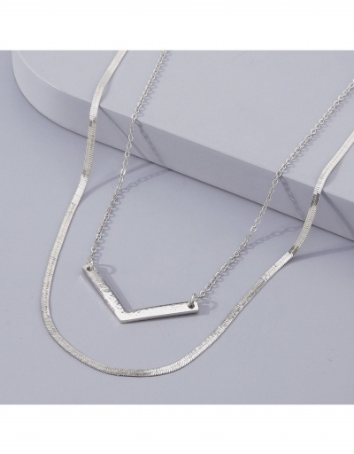 Replica Women Stylish Personality Chain Necklace #798975 $5.72 USD for Wholesale