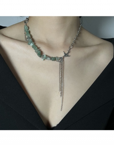 Designer Chain Tassel Birds Necklace For Women #798994 $8.43 USD, Wholesale Fashion Necklaces