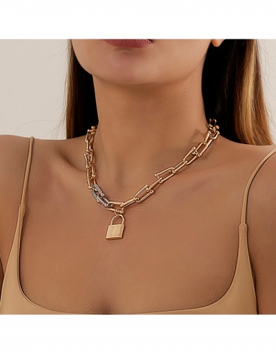 Replica Stylish Vintage Hip Hop Pendant Necklaces For Women #799008 $12.12 USD for Wholesale