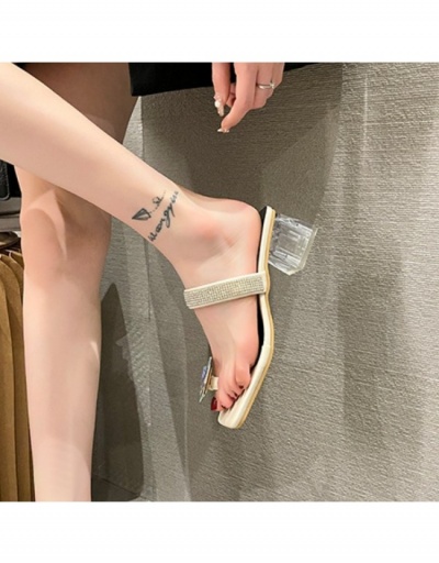 Replica Summer Fashion Casual Slip On Heels Slippers  #799010 $27.30 USD for Wholesale