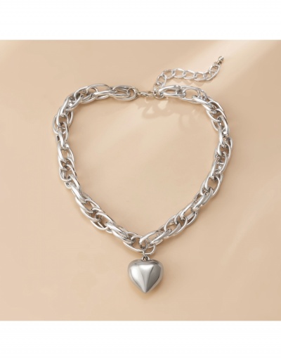 Replica New Hollow Out Heart Pendant Necklace #799013 $7.45 USD for Wholesale