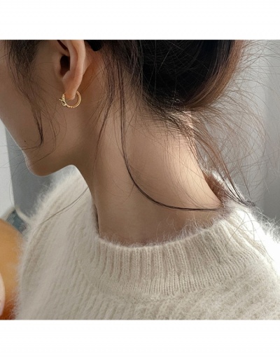 Replica  Design Sense Fashion Bow Round Button Earrings #799019 $4.52 USD for Wholesale