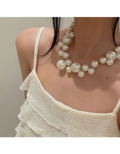  Fashion Irregular Faux Pearl Necklace For Women #799039 $8.15 USD, Wholesale Fashion Necklaces