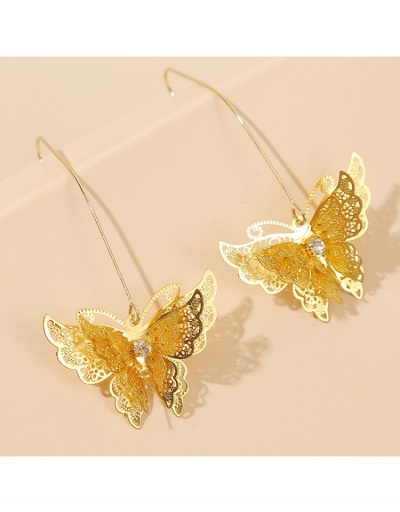 Designer Ladies Butterfly Alloy Earrings #799050 $5.83 USD, Wholesale Fashion Earrings