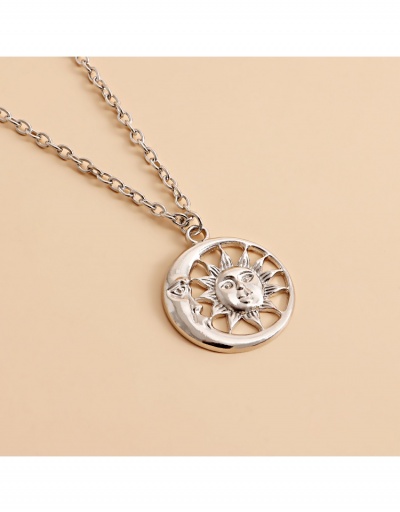 Replica  Fashion Pendant Patchwork Design Layered Necklace #799057 $5.64 USD for Wholesale