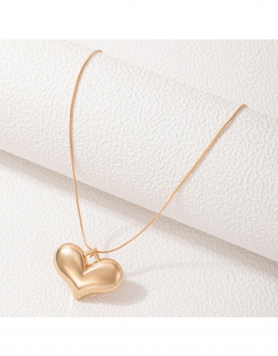 Replica Latest Heart Pendant Necklace For Women #799060 $5.24 USD for Wholesale