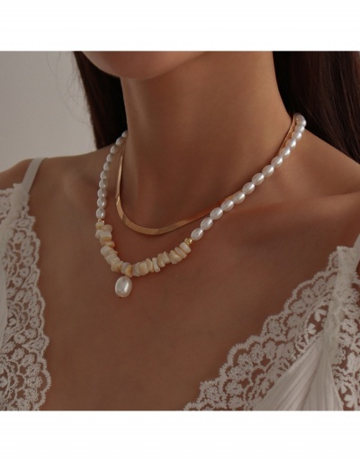 Faux Pearl  Pendant Necklace Sets For Women #799062 $8.51 USD, Wholesale Fashion Necklaces