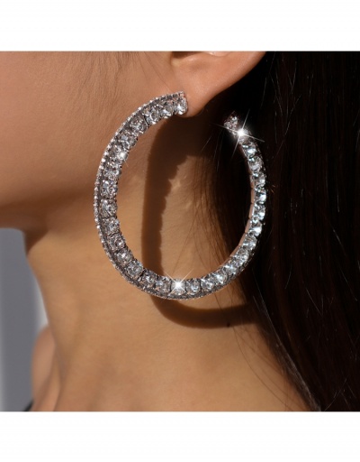  Rhinestone French Style Fashionable Earrings For Women #799063 $11.90 USD, Wholesale Fashion Earrings