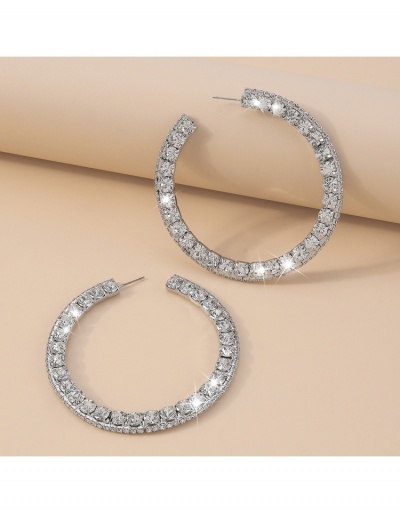 Replica  Rhinestone French Style Fashionable Earrings For Women #799063 $11.90 USD for Wholesale