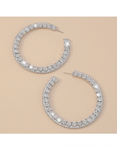 Replica  Rhinestone French Style Fashionable Earrings For Women #799063 $11.90 USD for Wholesale