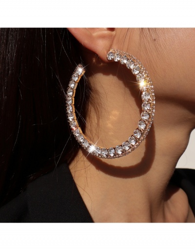 Replica  Rhinestone French Style Fashionable Earrings For Women #799063 $11.90 USD for Wholesale