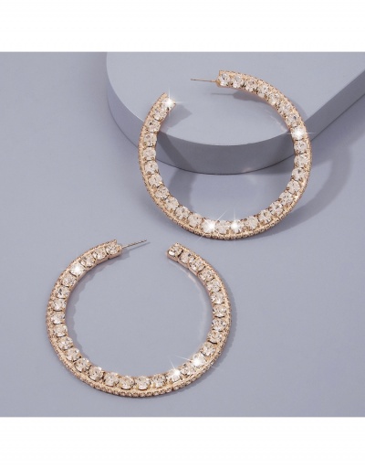 Replica  Rhinestone French Style Fashionable Earrings For Women #799063 $11.90 USD for Wholesale