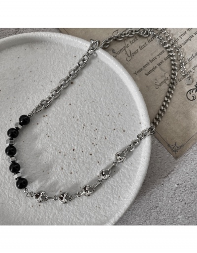 Replica  Luxury Fashion Heart Patchwork Collarbone Chain #799073 $6.63 USD for Wholesale