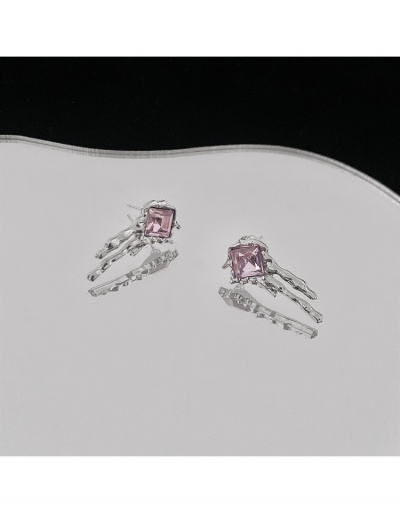 Replica  2022 Fashion Purple Rhinestone Earring #799078 $4.40 USD for Wholesale