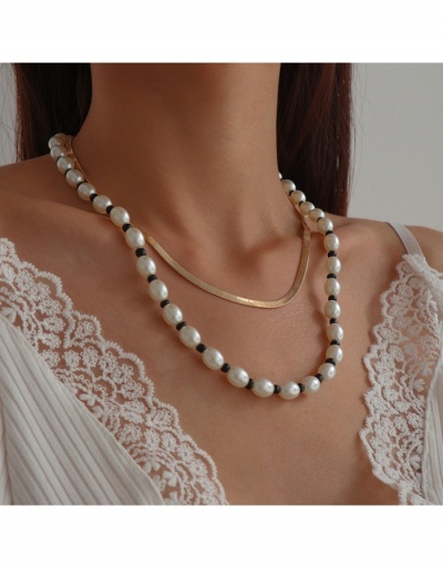 Vintage Faux Pearl Necklace Sets For Women #799080 $8.45 USD, Wholesale Fashion Necklaces