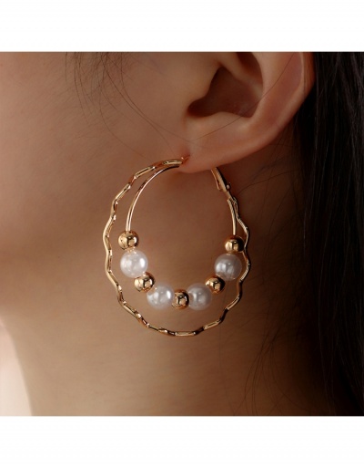 Fashion Vintage Faux Pearl Earrings For Women #799081 $6.83 USD, Wholesale Fashion Earrings